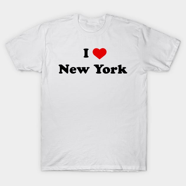 I Heart New York T-Shirt by Tiomio